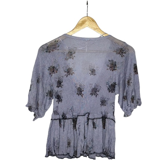 FINAL Last Chance NWT Free People Joni Cardi Heather Combo xs - Picture 4 of 14